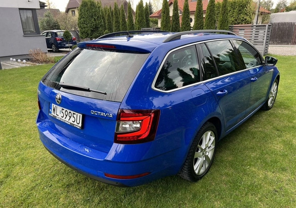 Skoda Octavia cena 75999 przebieg: 55000, rok produkcji 2019 z Warszawa małe 154